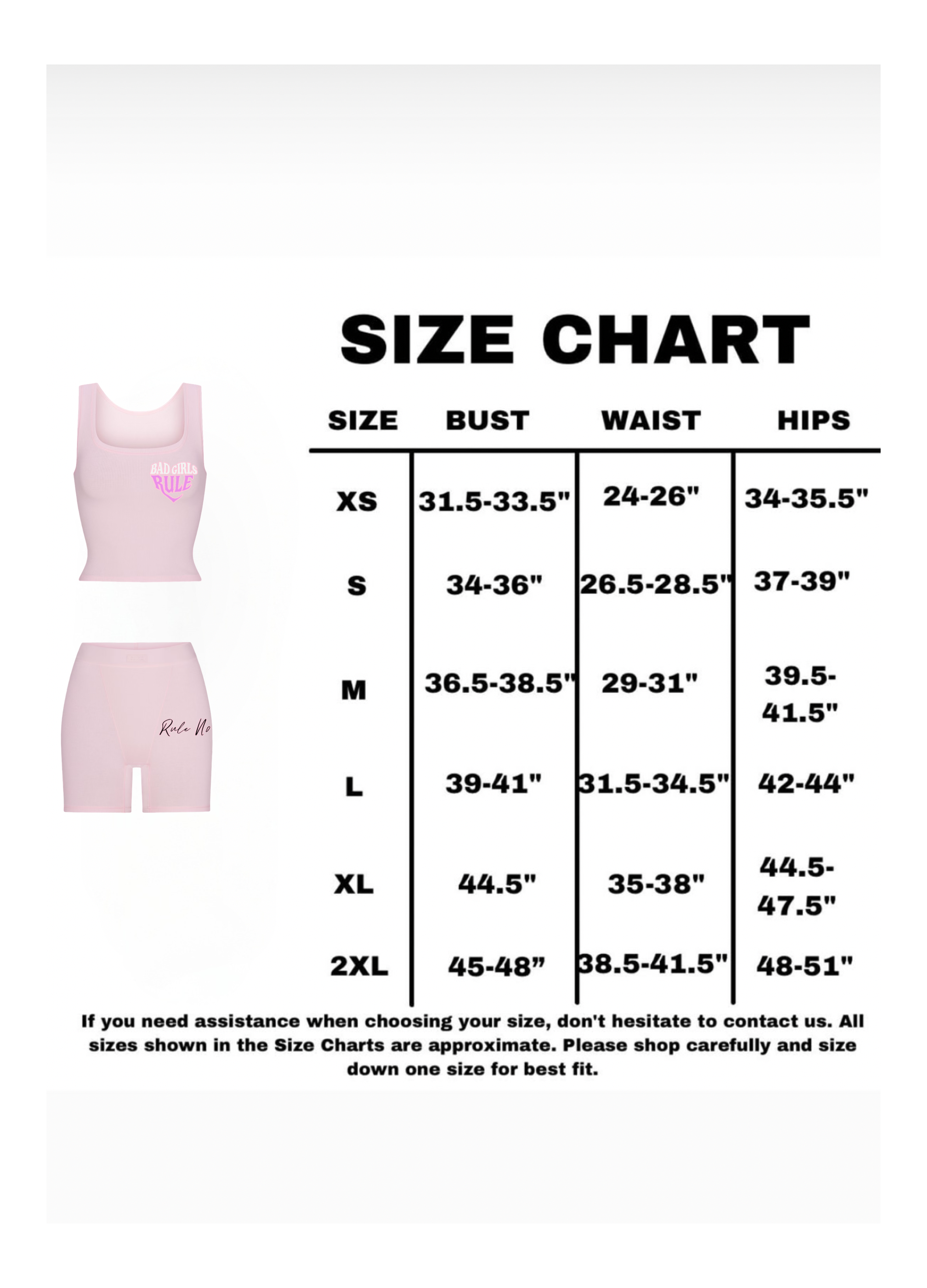 PINK "Bad Girls Rule" Luxe Set