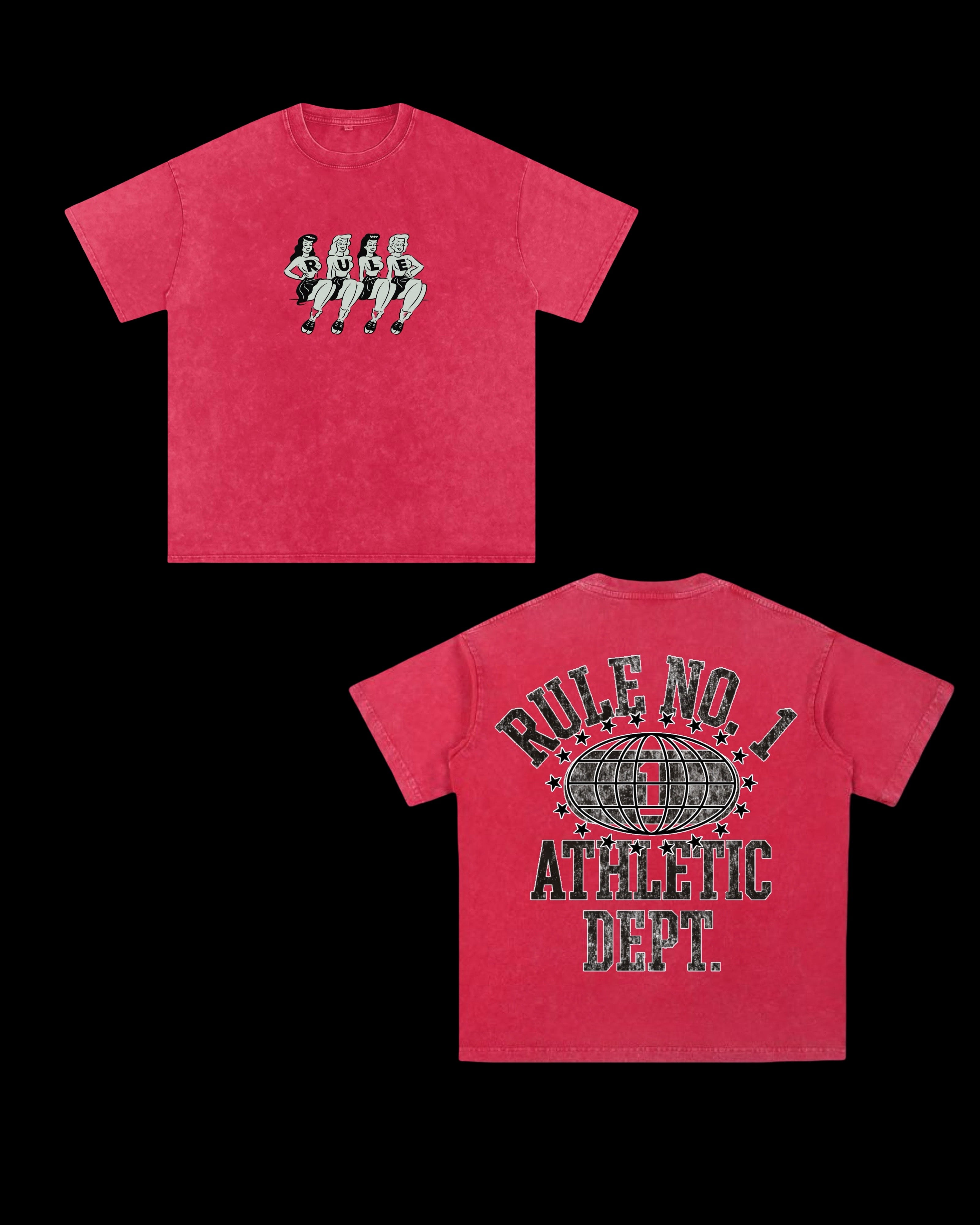 Rule No.1 'Athletics' Tee